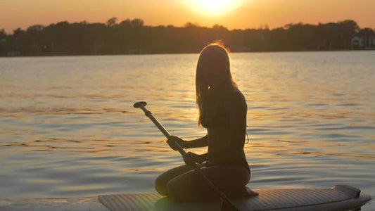 Can you sit on a SUP?