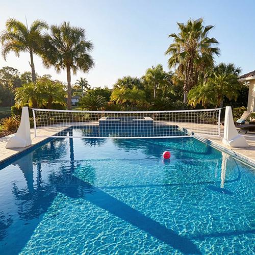 Portable Pool Volleyball