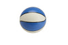 Blue and white waterproof pool basketball for AquaHoop floating basketball set