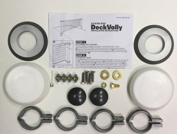 2 3/8" Stainless DeckVolly Hardware Bag