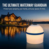 Solar Powered Self-Illuminating Buoy With Light Engine - 20" -  Green