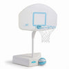 Splash & Shoot White Pool Basketball Hoop, Aqua