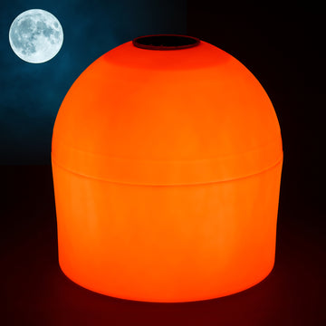 Solar Powered Self-Illuminating Buoy With Light Engine - 20" -  Orange