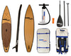 Natural Wood  Stand Up Inflatable Paddle Board