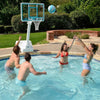 Splash & Slam Clear Pool Basketball Hoop