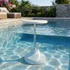 Adjustable Height Submersible Swim-Up Pool Bar Table (32" - 51.5" Height)
