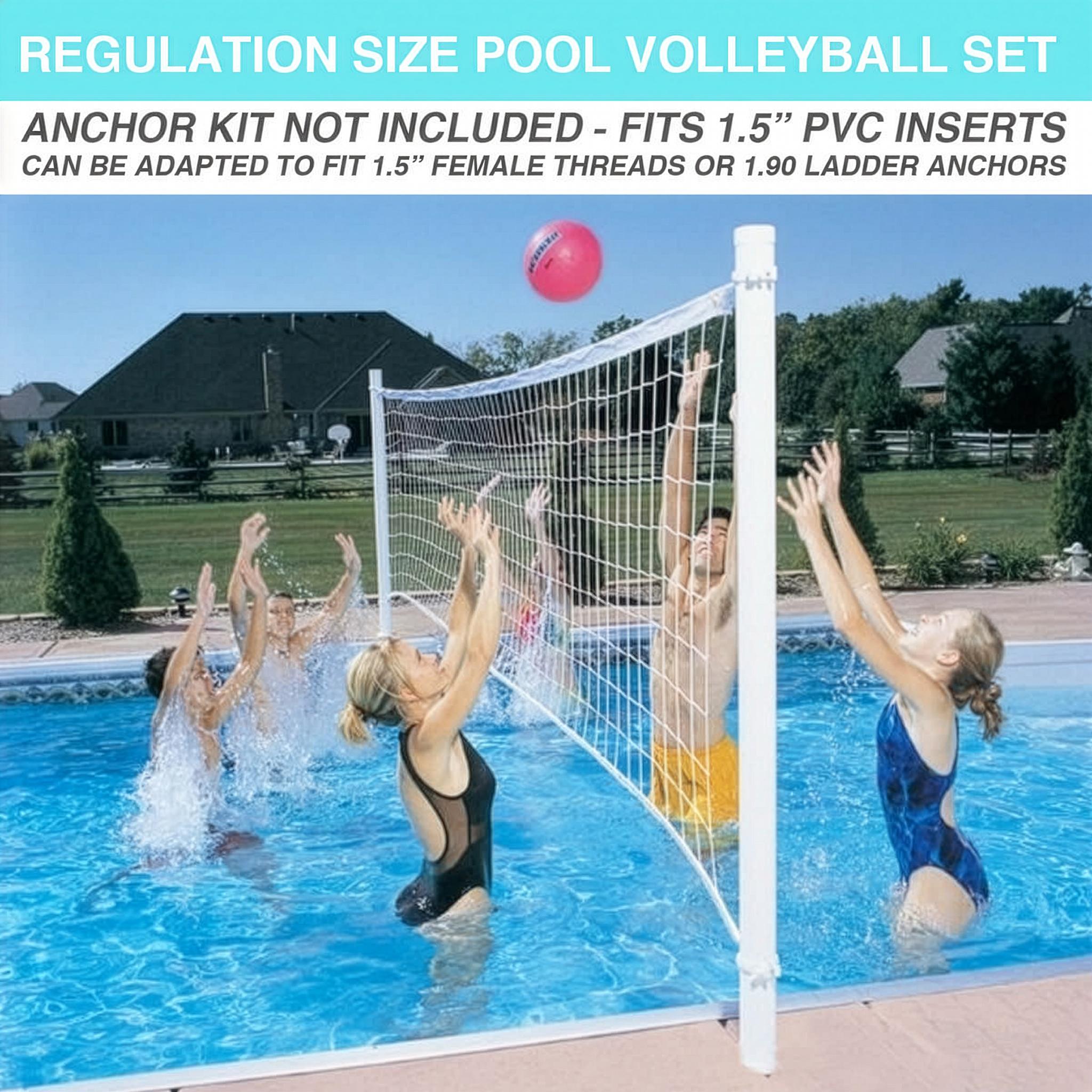 Pool Volleyball Nets for Swimming Pools | Dunn-Rite