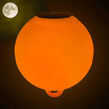 Solar Powered Self-Illuminating Buoy With Light Engine - 14" - Orange