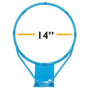 Clear Hoop Jr. Stainless 14 in - RIM900 - Pool Basketball Rims
