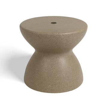 ShadeTable Water-Filled Pool, Patio & Dock Umbrella Table, Sandstone