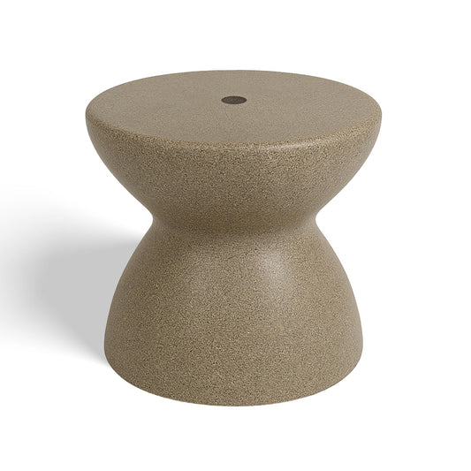 ShadeTable Water-Filled Pool, Patio & Dock Umbrella Table, Sandstone