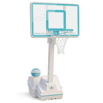 Splash & Slam Clear Pool Basketball Hoop