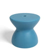 Teal color water-filled umbrella base for pool, patio, or dock applications