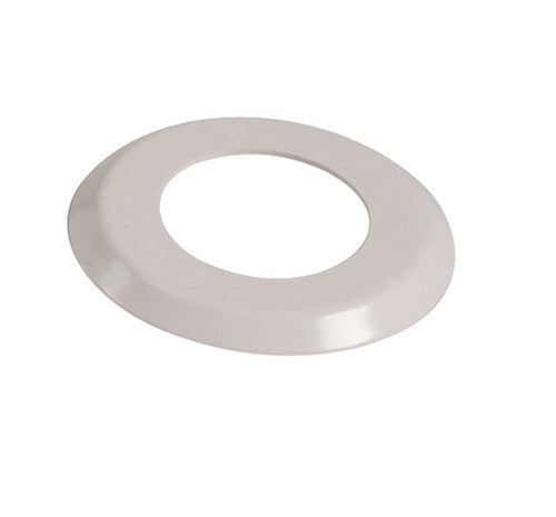 1.90" White Escutcheon Ring (6" O.D.) - FR1906 - Pool Basketball & Volley Ball Parts