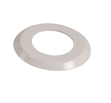 2 3/8" White Escutcheon Ring  (6" O.D.) - SR2386 - Pool Basketball & Volley Ball Parts