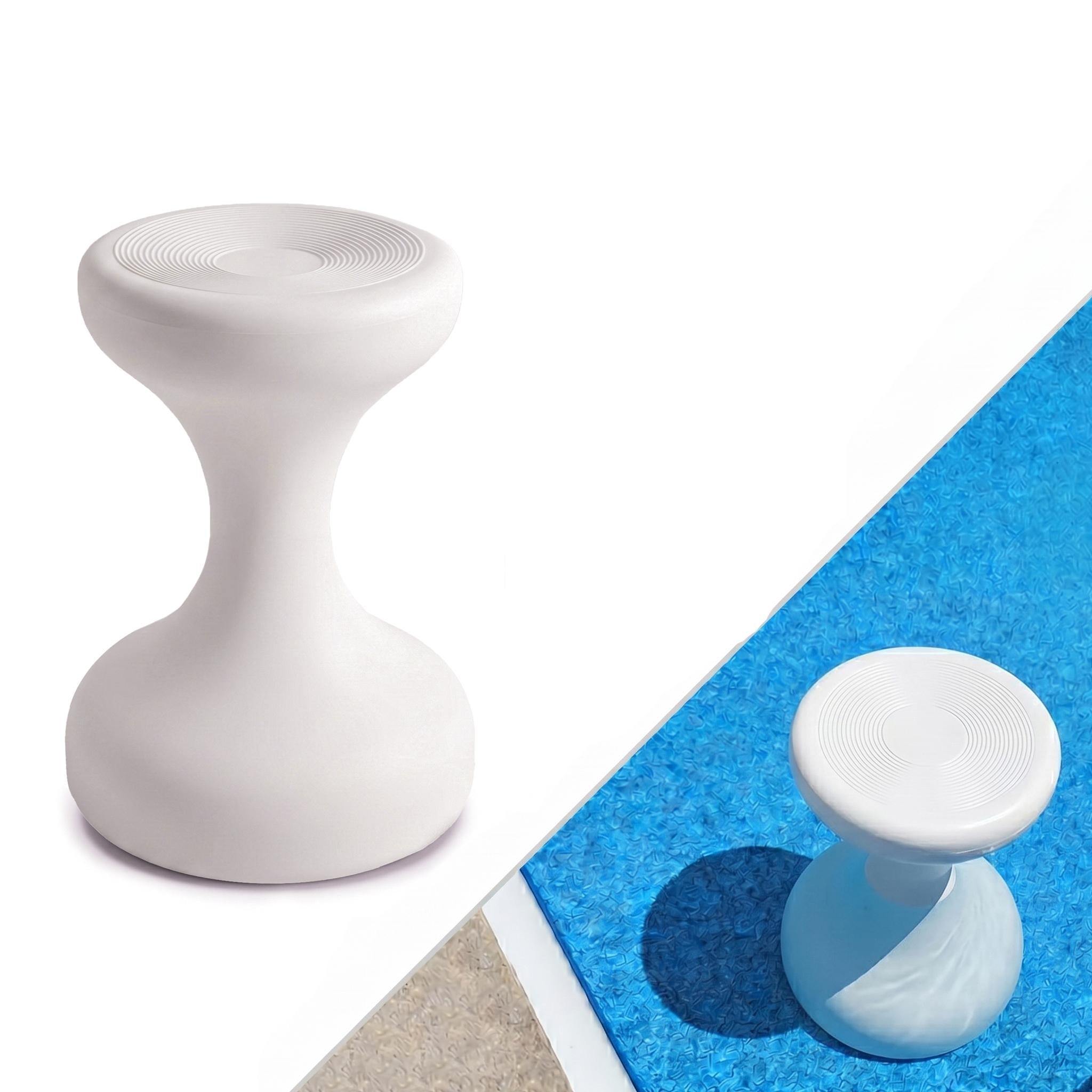 Submersible Pre-Weighted Pool Stool Swim-Up Barstool, 24 Inch (1 Stool)