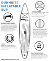 Natural Wood  Stand Up Inflatable Paddle Board