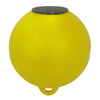 Solar Powered Self-Illuminating Buoy With Light Engine - 14" - Yellow