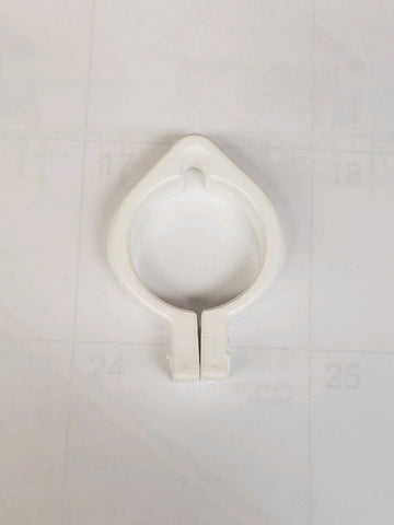 White Volly Net Clamp 1 1/4" For H20 Combo