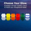 Solar Powered Self-Illuminating Buoy With Light Engine - 14" - Green