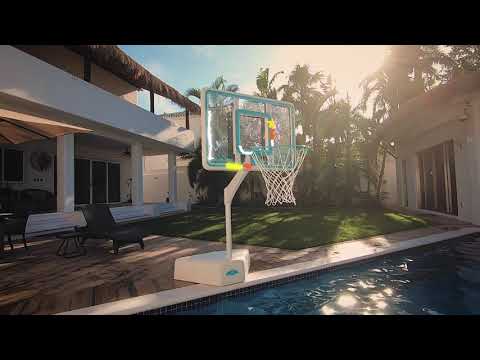 Splash and Shoot Clear Pool Basketball Hoop - Dunn-Rite Products