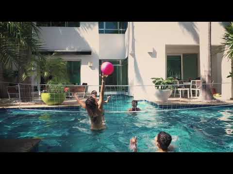 2-in-1 Pool Basketball and Volleyball Combo - Dunn-Rite Products