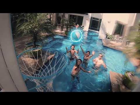 Fun with the Splash and Shoot Clear Pool Basketball Hoop - Dunn-Rite Products