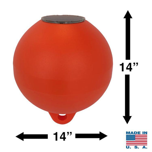 Solar Powered Self-Illuminating Buoy With Light Engine - 14