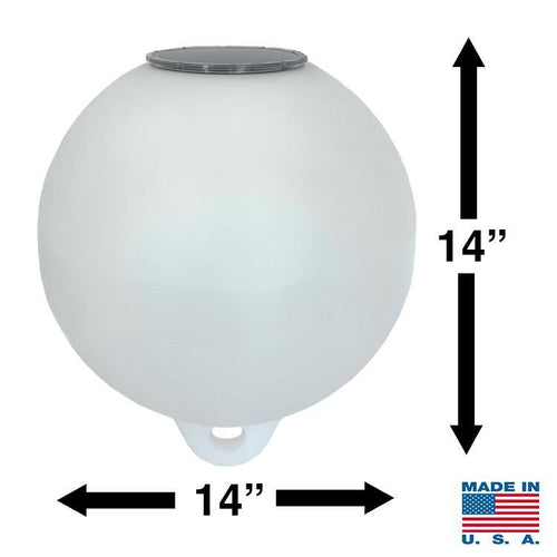 Solar Powered Self-Illuminating Buoy With Light Engine - 14