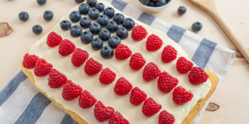 4th of July Cake hack