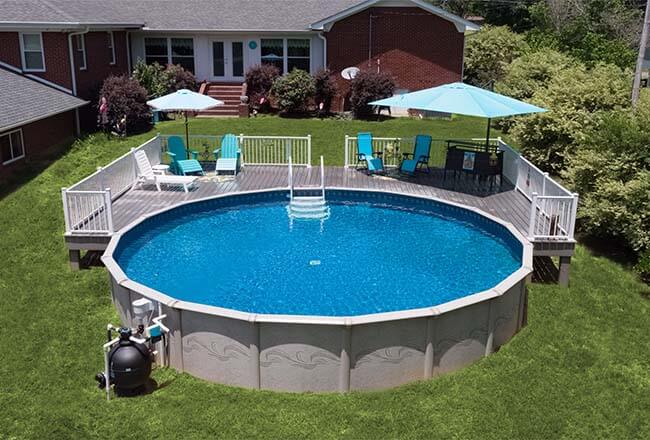 Above Ground Temporary Swimming Pool