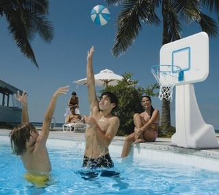 Shop Pool Basketball & Pool Volleyball Combo Units