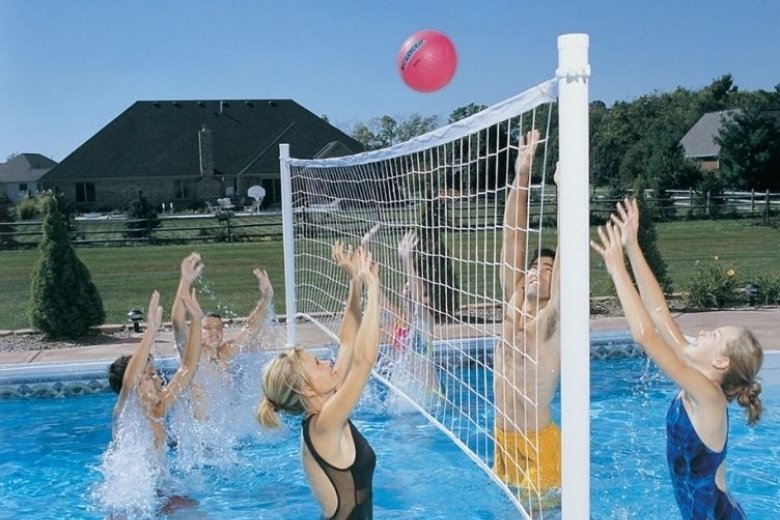 DeckVolly Water Volleyball Unit