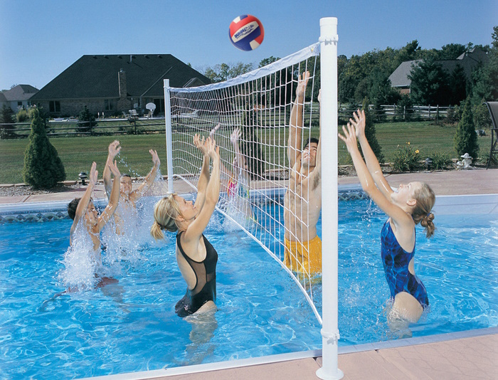 DeckVolly - Pool Volleyball Net