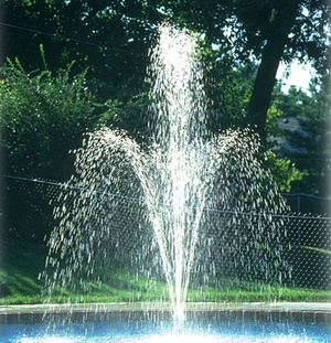 Flowerfall Double-Tier Pool Fountain
