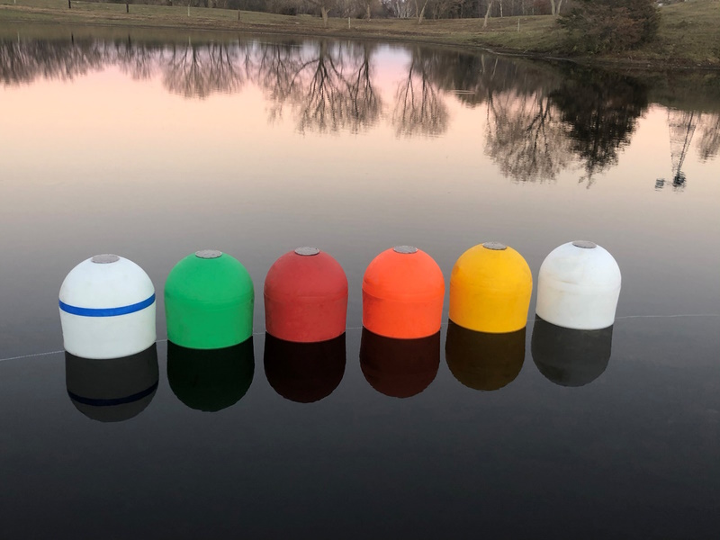 Solar Buoys for Swim Platforms