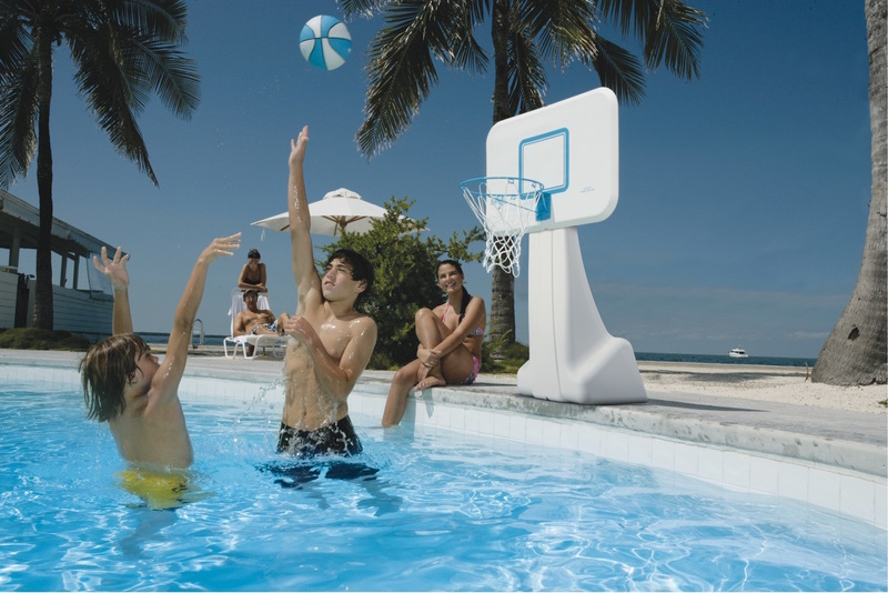 Swimming Basketball Hoop - PoolSport Stainless
