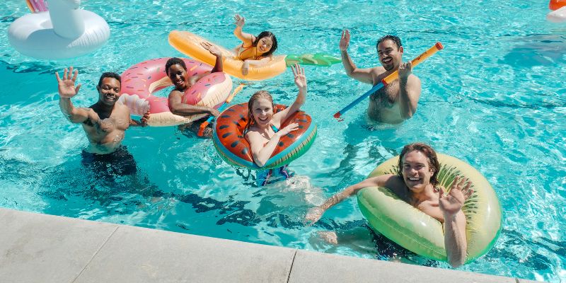 Pool Volleyball Units