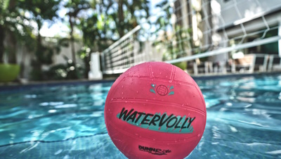 Shop Pool Volleyball & Pool Basketball Combo Unit